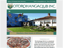 Tablet Screenshot of otoclub.co.nz